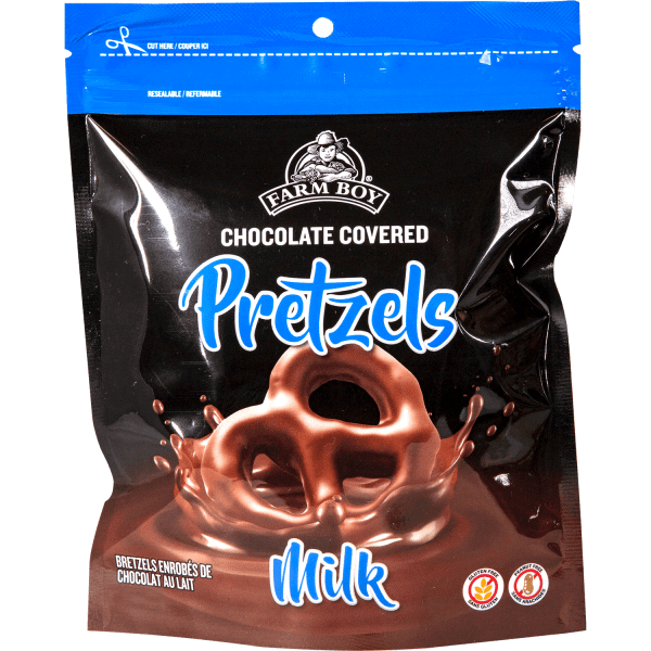 Farm Boy™ Milk Chocolate Covered Pretzels (180 g)