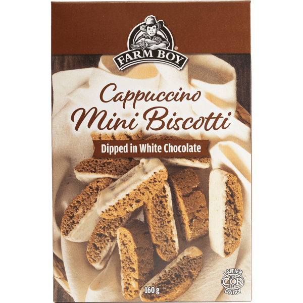 Farm Boy™ Cappuccino Mini Biscotti (160 g)