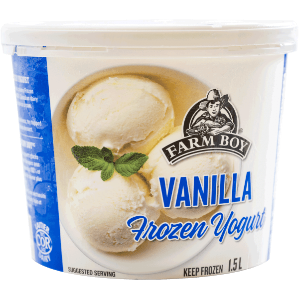 Farm Boy™ Vanilla Frozen Yogurt (1.5 L)