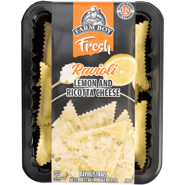 Farm Boy™ Lemon & Ricotta Cheese Ravioli (300 g)