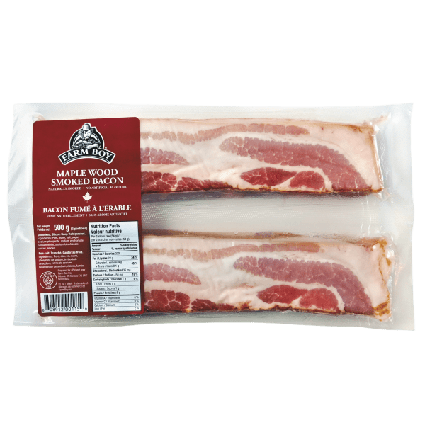 Farm Boy™ Maple Wood Smoked Bacon (500 g)