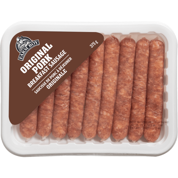 Farm Boy™ Original Pork Breakfast Sausage (375 g)