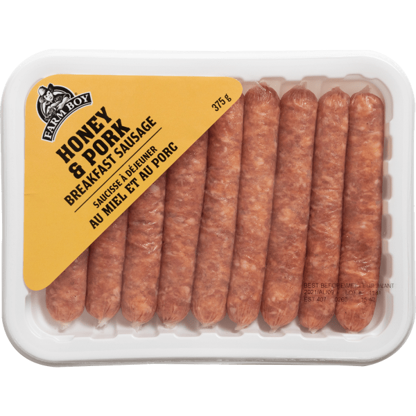 Farm Boy™ Honey & Pork Breakfast Sausage (375 g)