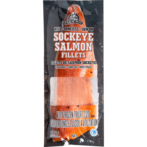 Farm Boy™ Wild Sockeye Salmon Fillets (454 g)