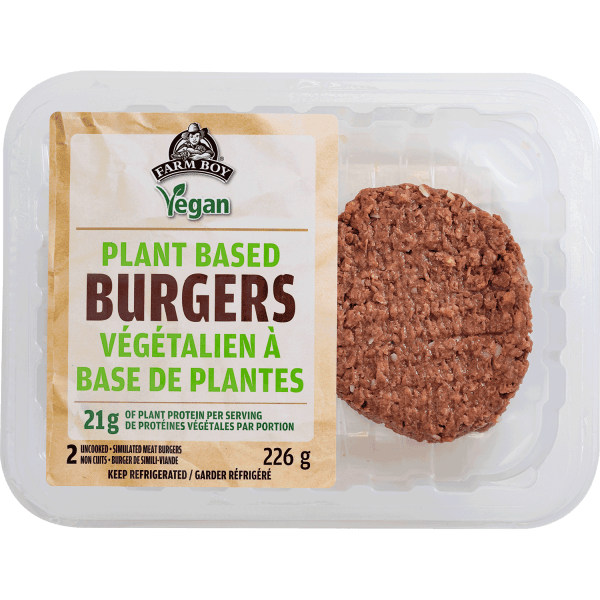 Farm Boy™ Plant-Based Burgers (226 g)