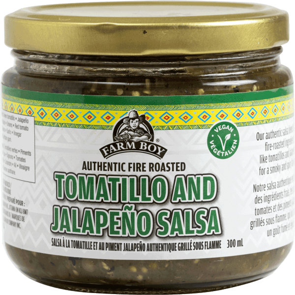 Farm Boy™ Fire Roasted Tomatillo & Jalapeño Salsa (300 ml)