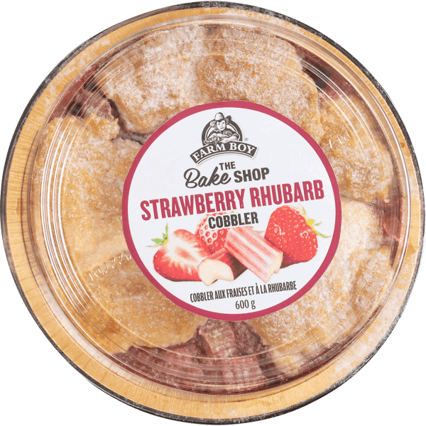 Farm Boy™ Strawberry Rhubarb Cobbler (600 g)