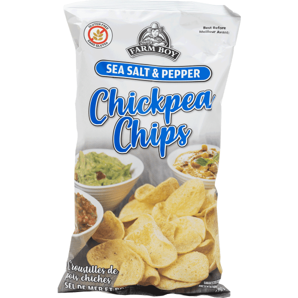 Farm Boy™ Salt & Pepper Chickpea Chips (120 g)