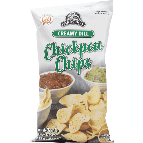 Farm Boy™ Creamy Dill Chickpea Chips (120 g)