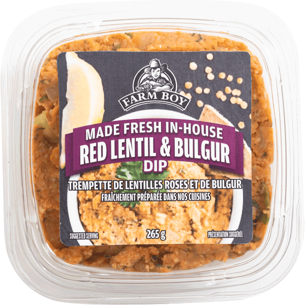 Farm Boy™ Mediterranean Red Lentil Dip (265 g)
