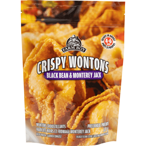 Farm Boy™ Black Bean & Monterey Jack Crispy Wontons (320 g)