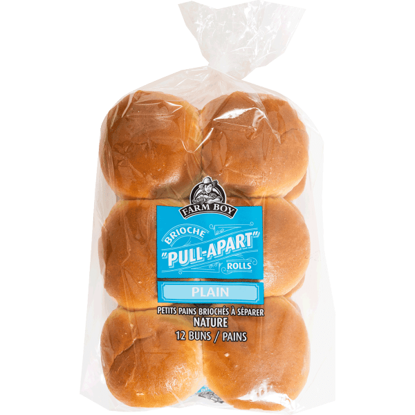 Farm Boy™ Brioche Pull-Apart Rolls (12 x 40g)