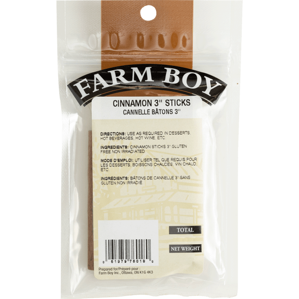 Farm Boy™ 3″ Cinnamon Sticks (23 g)