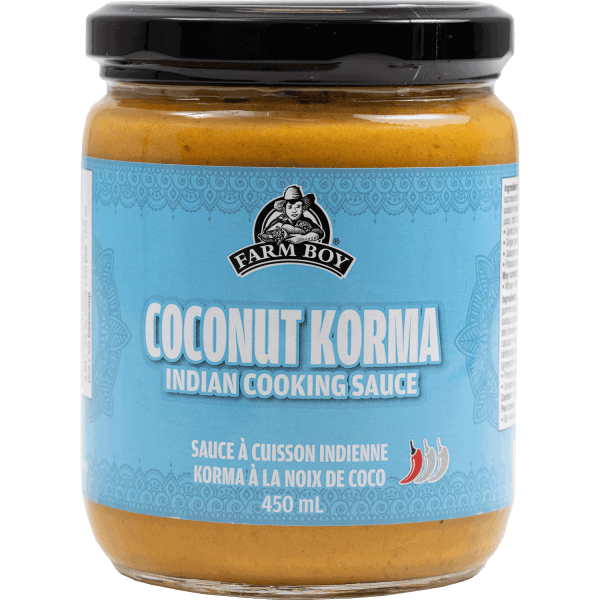 Farm Boy™ Coconut Korma Indian Cooking Sauce (450 ml)