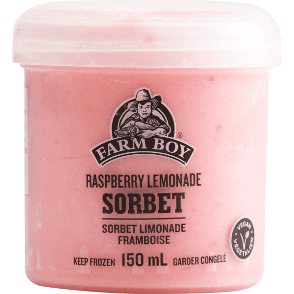 Farm Boy™ Raspberry Lemonade Sorbet (150 ml)