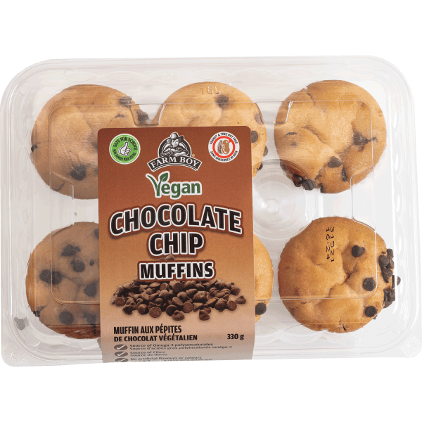 Farm Boy™ Chocolate Chip Vegan Muffins (330 g)