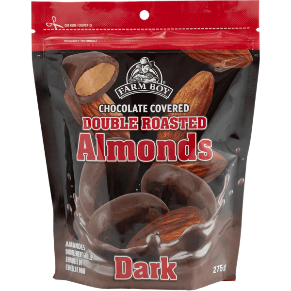 Farm Boy™ Chocolate Double Roasted Almonds (275 g)