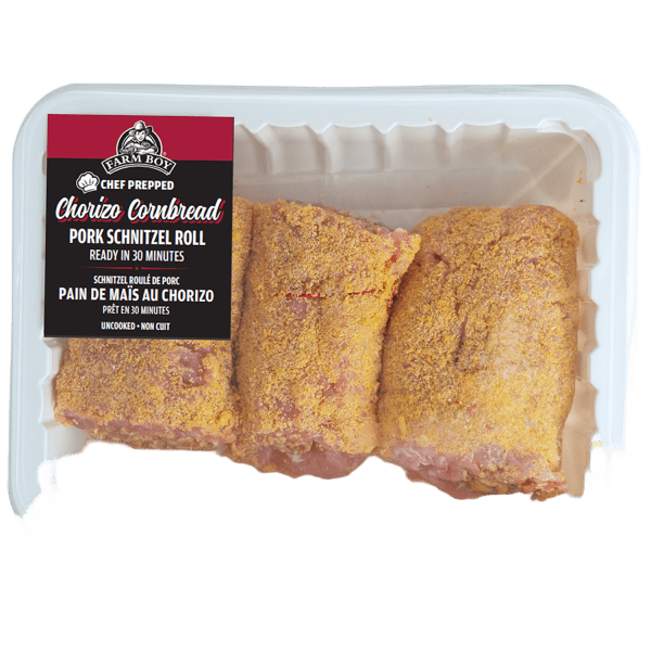 Farm Boy™ Chorizo Cornbread Pork Schnitzel Roll