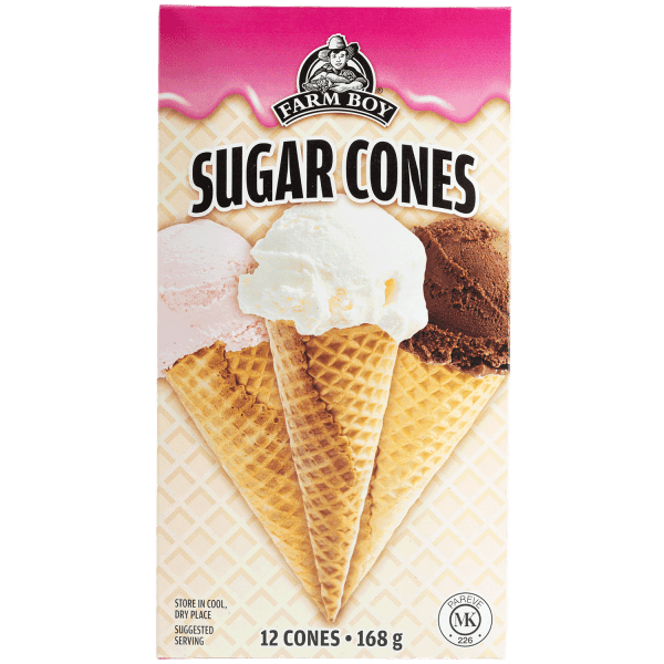 Farm Boy™ Sugar Cones (168 g)