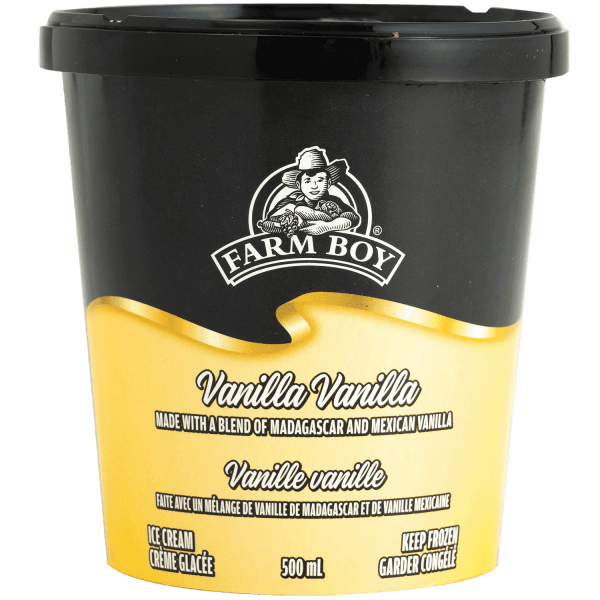 Farm Boy™ Vanilla Vanilla Ice Cream (500 ml)