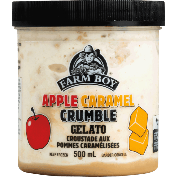 Farm Boy™ Apple Caramel Crumble Gelato (500 ml)