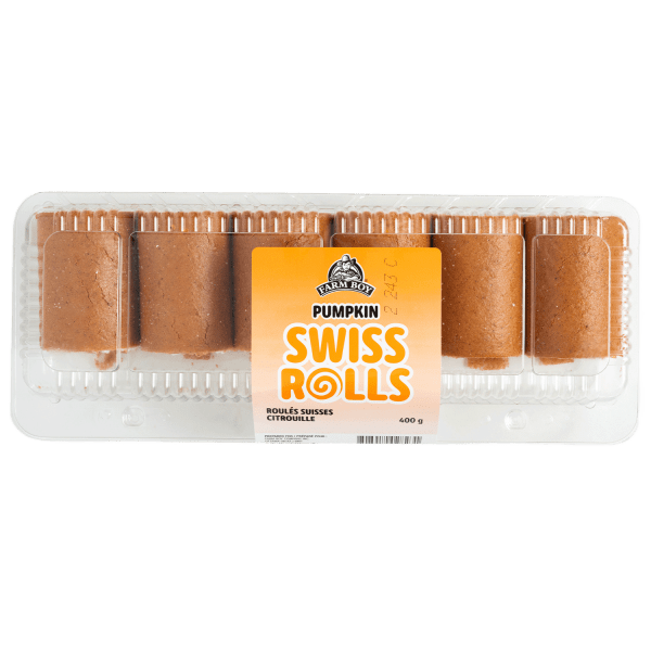 Farm Boy™ Pumpkin Swiss Rolls (400 g)