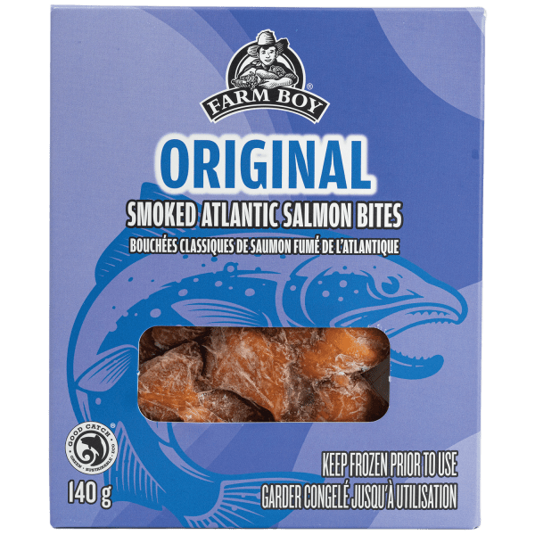 Farm Boy™ Original Smoked Atlantic Salmon Bites (140 g)