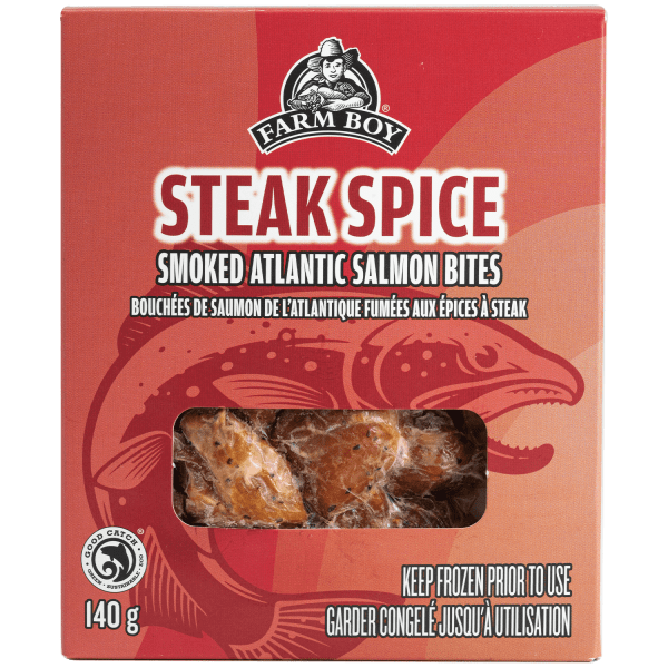 Farm Boy™ Steak Spice Smoked Atlantic Salmon Bites (140 g)