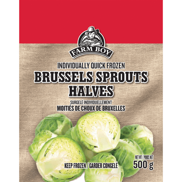 Farm Boy™ IQF Halved Brussels Sprouts (500 g)