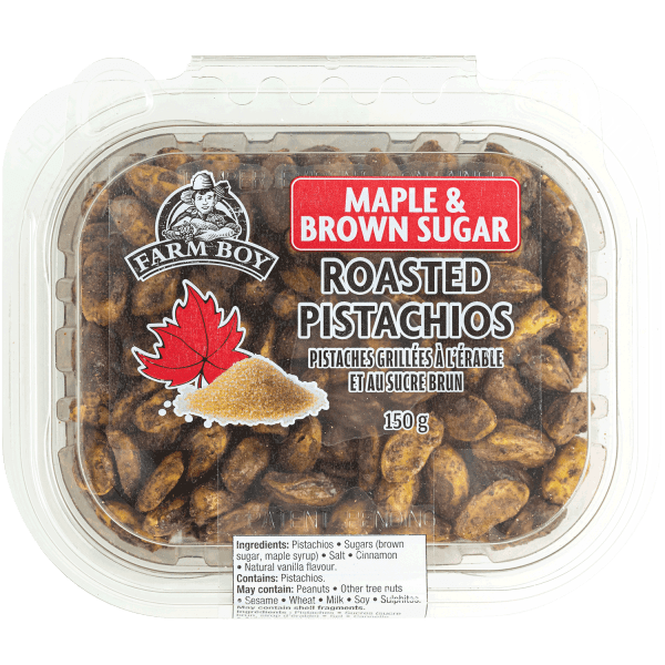 Farm Boy™ Maple Brown Sugar Roasted Pistachios (150 g)