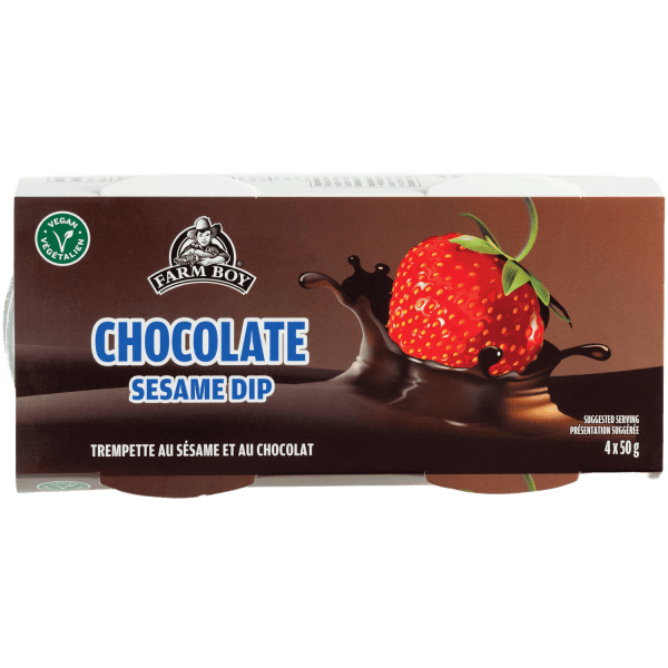 Farm Boy™ Chocolate Sesame Dip (4×50 g)