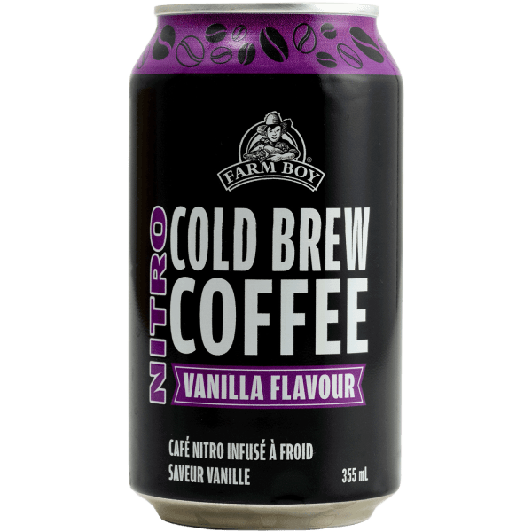 Farm Boy™ Vanilla Flavour Nitro Cold Brew Coffee (355 ml)