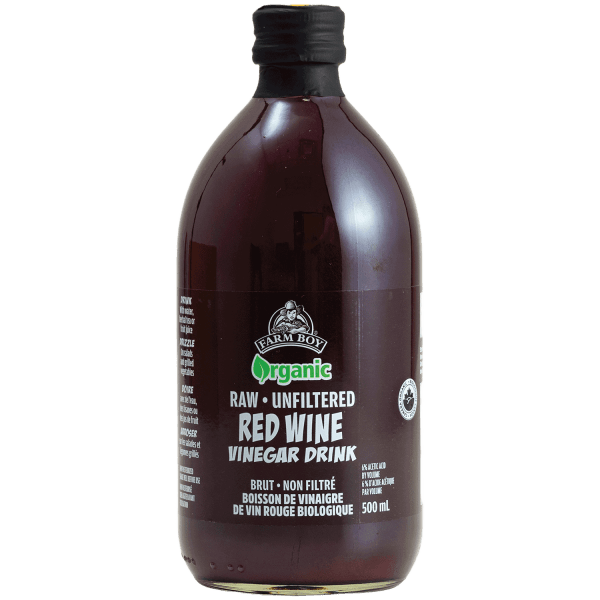 Farm Boy™ Organic Red Wine Vinegar Drink (500 ml)