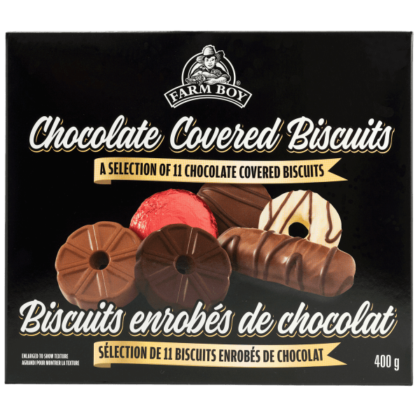 Farm Boy™ Chocolate Covered Biscuits (400 g)