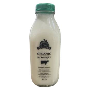 Farm Boy™ Organic 1% Partly Skimmed Milk (946 ml)