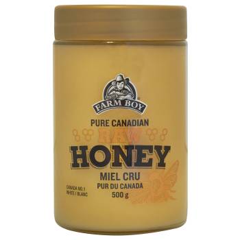 Farm Boy™ White Raw Honey (500 g)