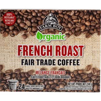 Farm Boy™ French Roast Organic Fair Trade Coffee (24 count)