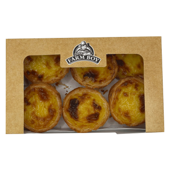Portuguese Custard Tart (6 per package)