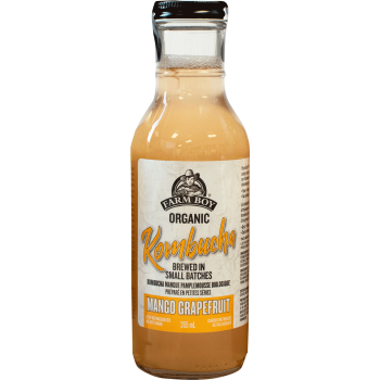 Farm Boy™ Organic Mango Grapefruit Kombucha (355 ml)
