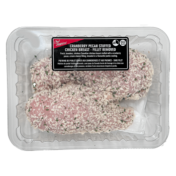 Cranberry Pecan Stuffed Chicken Breast (2 per package)