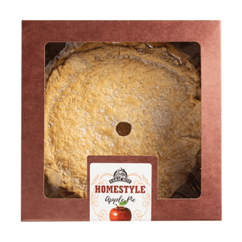 Homestyle Apple Pie (9″) Half