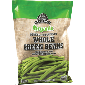 Farm Boy™ Organic Green Beans Frozen Vegetables (500 g)