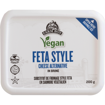 Farm Boy™ Vegan Feta-Style Cheese Alternative (200 g)