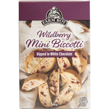 Farm Boy™ Wild Berry Mini Biscotti (160 g)