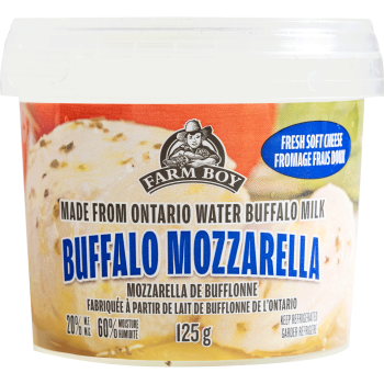 Farm Boy™ Buffalo Mozzarella Cheese (125 g)