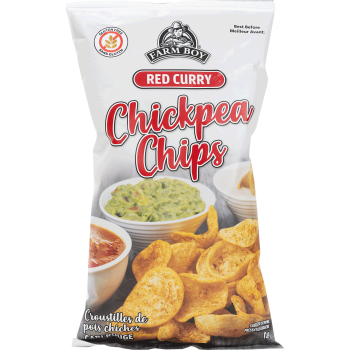 Farm Boy™ Red Curry Chickpea Chips (120 g)
