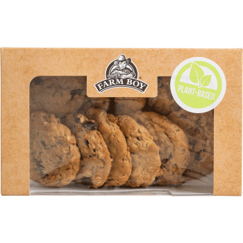 Plant-Based Oatmeal Raisin Cookies (12 per package)