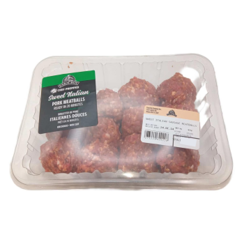 Farm Boy™ MAP Sealed Sweet Italian Pork Meatballs