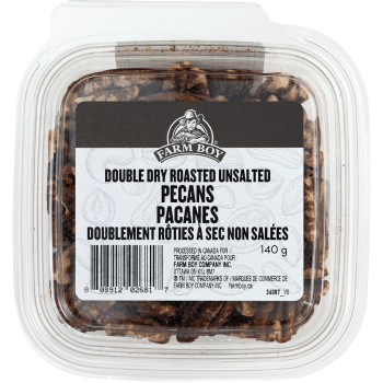Farm Boy™ Unsalted Double Dry Roasted Pecans (140 g)