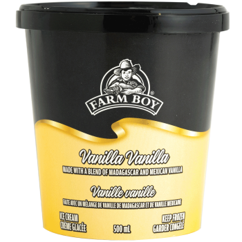 Farm Boy™ Vanilla Vanilla Ice Cream (500 ml)